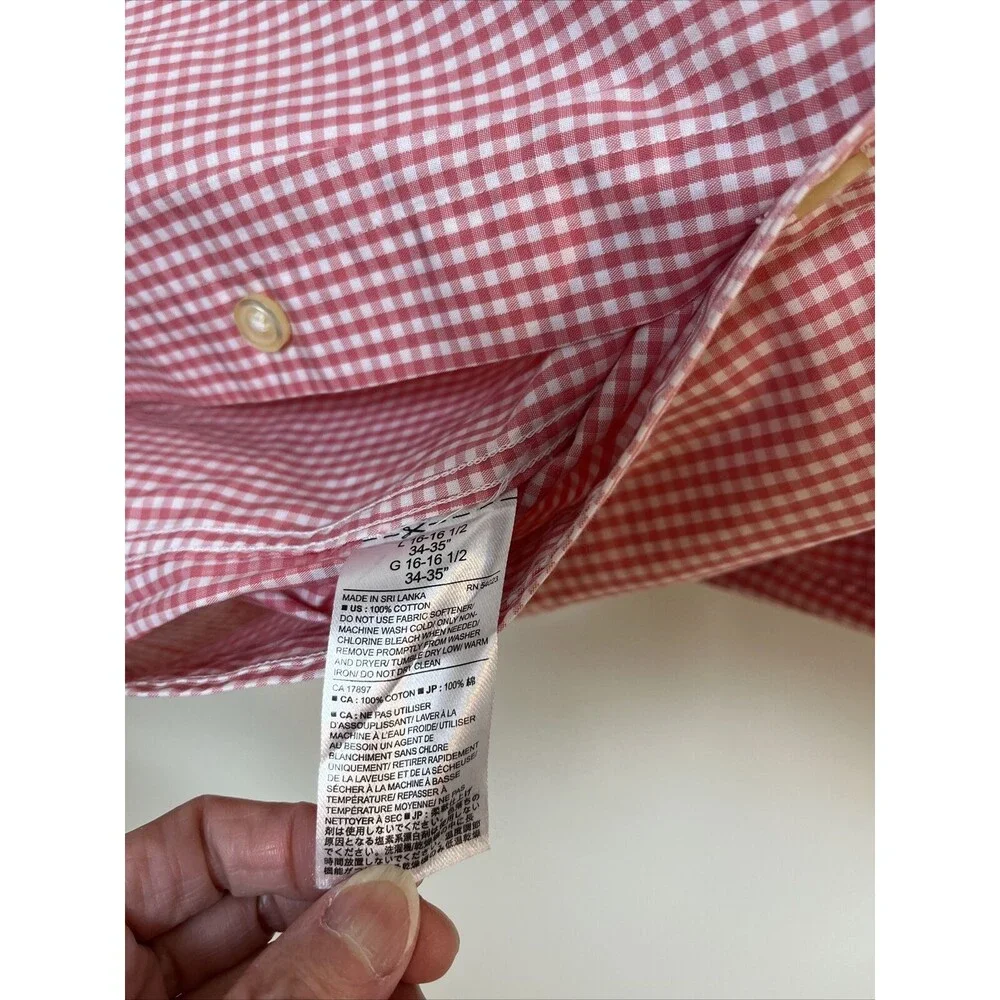 NWOT Banana‎ Republic Men’s Shirt Long Sleeves Size L